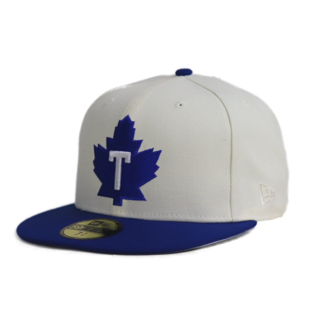 TML 5950 Fitted Hat - Chrome & Blue