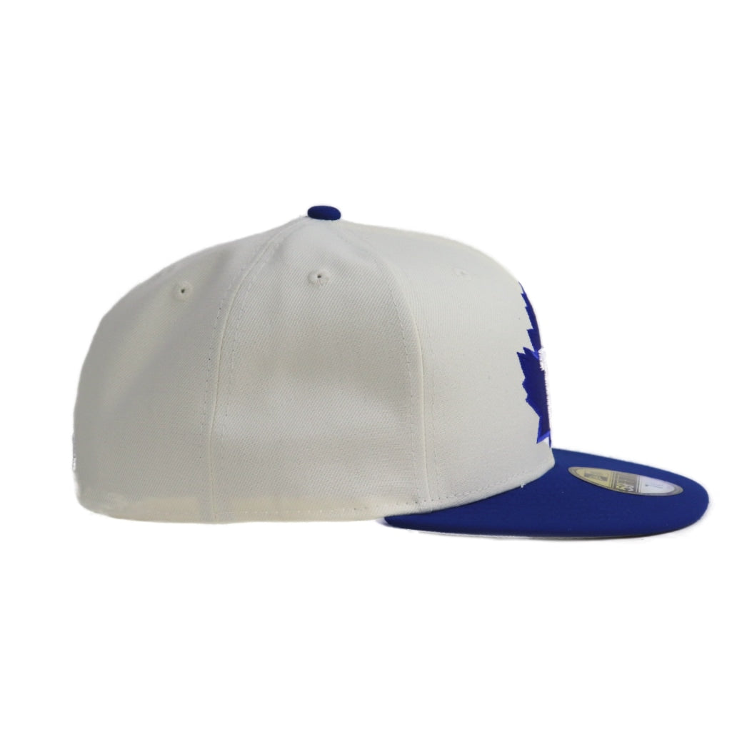 TML 5950 Fitted Hat - Chrome & Blue