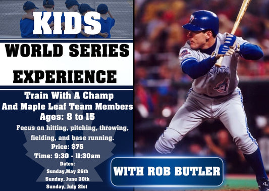 Kids World Series Experience With Rob Butler
