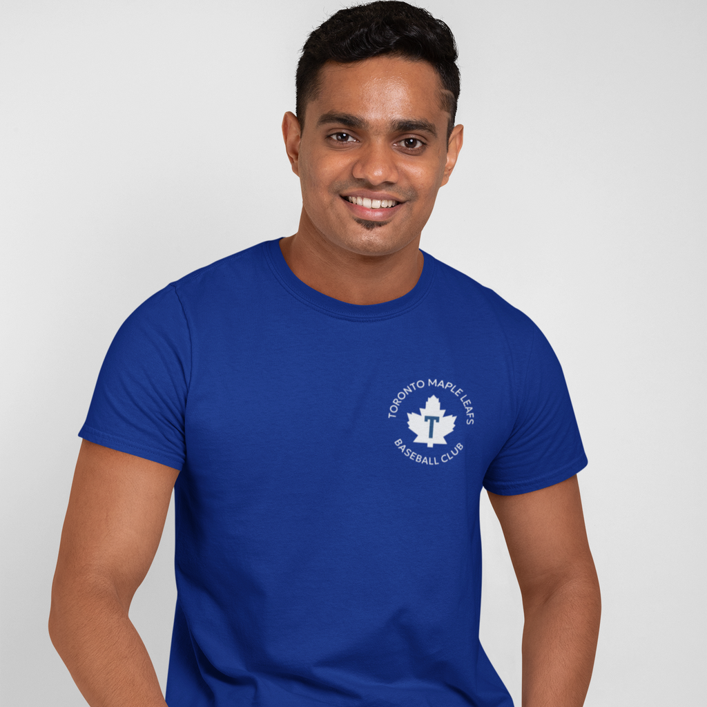 Adult Crewneck T-Shirt Club Logo