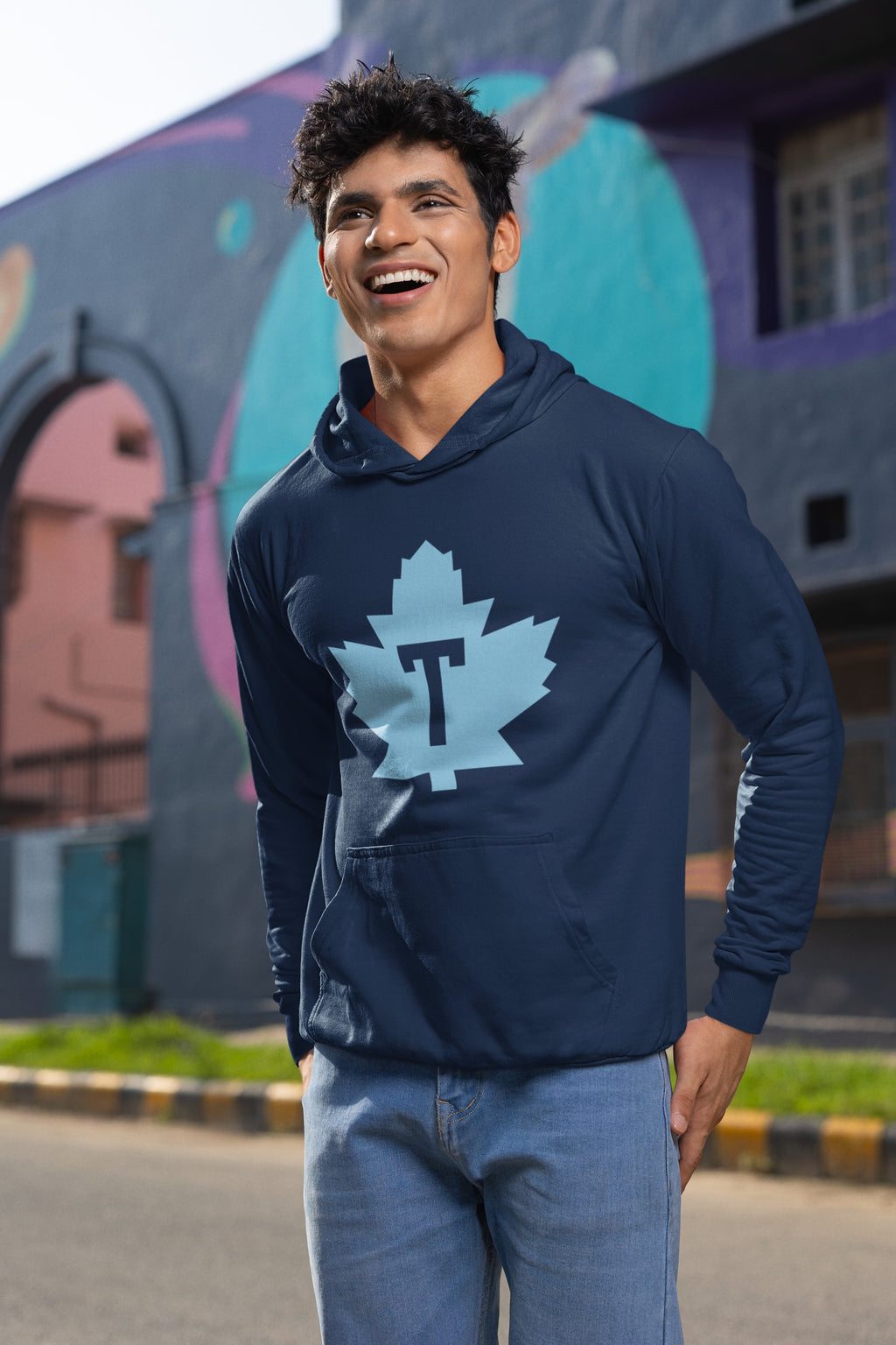 Adult Pullover Leaf Logo Hoodie
