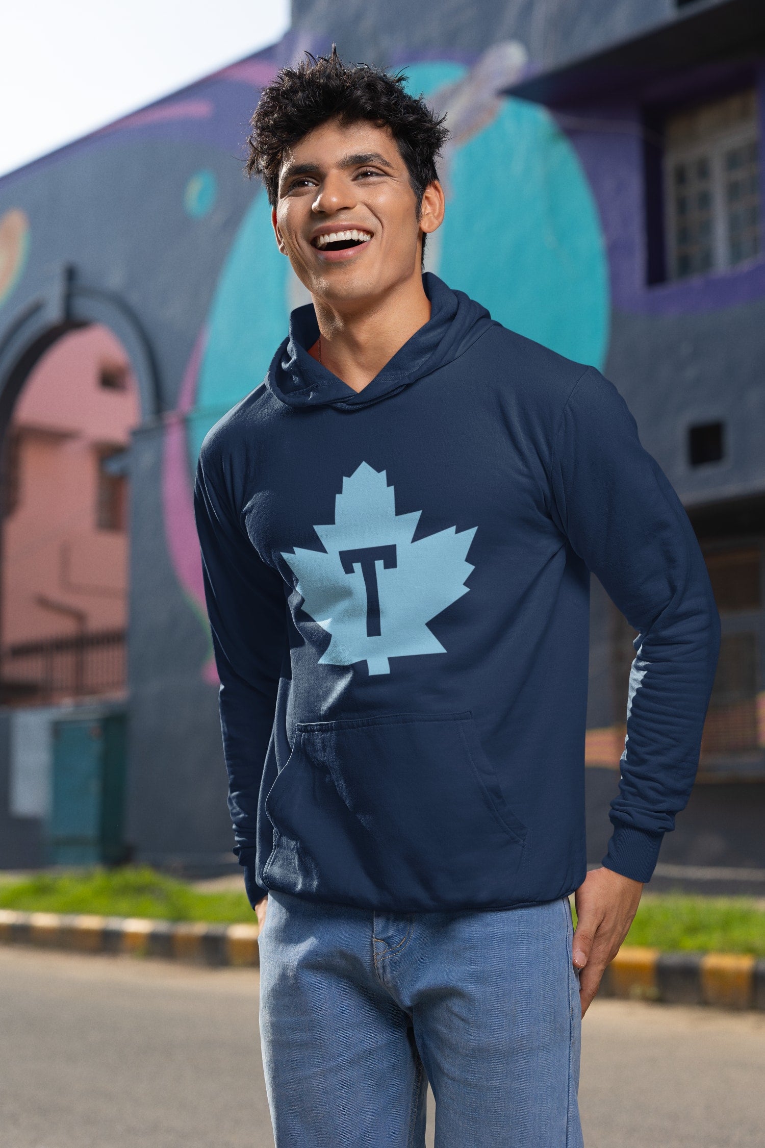 Adult Pullover Leaf Logo Hoodie